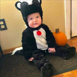 Baby/ toddler skunk costume 12 months